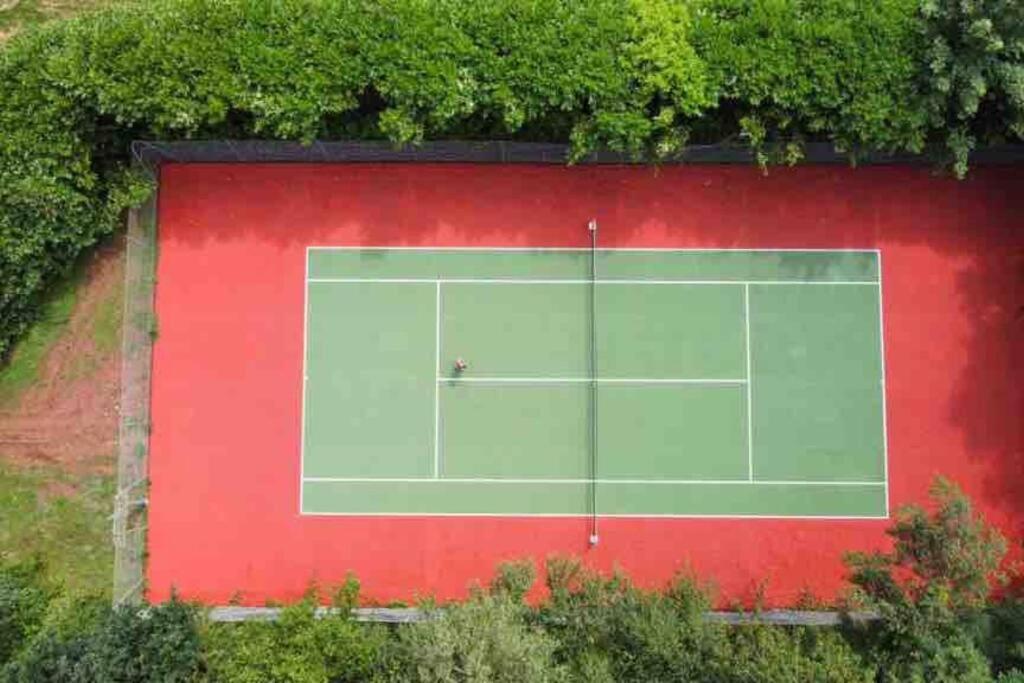 Dream 6-Bedroom Villa With Private Tennis Court Le Tilleul ภายนอก รูปภาพ